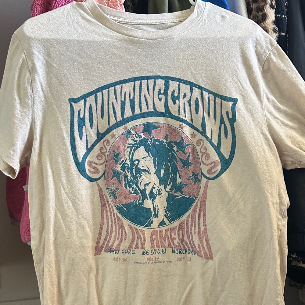 Counting Crows Music Graphic Tee